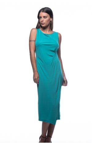 VESTIDO SEM MANGA-VERDE